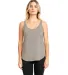 Next Level Apparel 5033 Women's Festival Tank in Ash front view