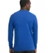 Next Level Apparel 6411 Unisex Sueded Long Sleeve  in Royal back view