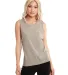 Next Level Apparel 5013 Women's Festival Muscle Ta in Ash front view