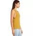 Next Level Apparel 5013 Women's Festival Muscle Ta in Antique gold side view