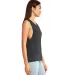 Next Level Apparel 5013 Women's Festival Muscle Ta in Charcoal side view
