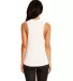 Next Level Apparel 5013 Women's Festival Muscle Ta in White back view