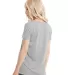 Next Level Apparel 5030 Women's Festival Droptail  in Silver back view