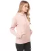 Next Level Apparel 9303 Unisex Pullover Hood in Desert pink side view