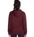 Next Level Apparel 9303 Unisex Pullover Hood in Oxblood back view
