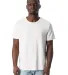 Alternative Apparel 1010 The Outsider Tee in White front view