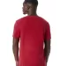 Alternative Apparel 1010 The Outsider Tee in Red back view