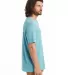 Alternative Apparel 1010 The Outsider Tee in Aqua side view
