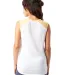 Alternative Apparel 5104 Women's Vintage Team Play in White / maize back view