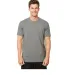 Next Level Apparel 4600 Eco Heavyweight Tee in Drk heather gray front view