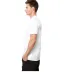 Next Level Apparel 4600 Eco Heavyweight Tee in White side view