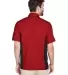 North End 87042 Men's Fuse Colorblock Twill Shirt CLASSIC RED/ BLK back view