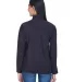 North End 78034 Ladies' Three-Layer Fleece Bonded  MIDNIGHT NAVY back view