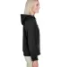 North End 78166 Ladies' Prospect Two-Layer Fleece  BLACK side view