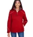 North End 78196 Ladies' Angle 3-in-1 Jacket with B CLASSIC RED front view