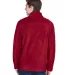 North End 88172 Men's Voyage Fleece Jacket CLASSIC RED back view