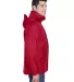 North End 88130 Adult 3-in-1 Jacket MOLTEN RED side view