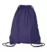 8881 Liberty Bags® Drawstring Backpack PURPLE back view