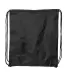 8882 Liberty Bags® Large Drawstring Backpack BLACK back view
