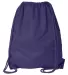 8882 Liberty Bags® Large Drawstring Backpack PURPLE back view