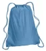 8882 Liberty Bags® Large Drawstring Backpack LIGHT BLUE front view