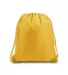 8882 Liberty Bags® Large Drawstring Backpack GOLDEN YELLOW front view