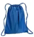 8882 Liberty Bags® Large Drawstring Backpack ROYAL front view