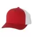 Yupoong-Flex Fit 6506 Retro Snapback Trucker Cap RED/ WHITE side view