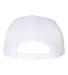 Yupoong-Flex Fit 6006 Five-Panel Classic Trucker C ALPINE/ WHITE back view