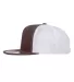 Yupoong-Flex Fit 6006 Five-Panel Classic Trucker C BROWN/ WHITE side view