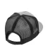Yupoong-Flex Fit 6006 Five-Panel Classic Trucker C SILVER/ BLACK back view