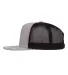 Yupoong-Flex Fit 6006 Five-Panel Classic Trucker C SILVER/ BLACK side view