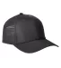 Big Accessories BA537 Performance Perforated Cap in Black front view