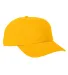 Big Accessories BA610 Heavy Washed Canvas Cap in Mustard front view