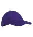 Big Accessories BX001 6-Panel Unstructured Dad Hat in Purple front view