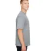 A4 Apparel N3381 Adult  Topflight Heather Performa in Athletic heather side view