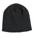 TNT Big Accessories Knit Cap in Black front view