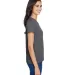 A4 Apparel NW3381 Ladies' Topflight Heather V-Neck in Charcoal heather side view