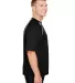 A4 Apparel N3001 Men's Spartan Short Sleeve Color  in Black/ graphite side view