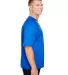 A4 Apparel N3001 Men's Spartan Short Sleeve Color  in Royal/ graphite side view