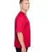 A4 Apparel N3001 Men's Spartan Short Sleeve Color  in Scarlet/ graphit side view