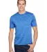 A4 Apparel N3010 Men's Tonal Space-Dye T-Shirt in Light blue front view