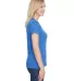 A4 Apparel NW3010 Ladies' Tonal Space-Dye T-Shirt in Light blue side view