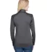 A4 Apparel NW4010 Ladies' Tonal Space-Dye Quarter- in Charcoal back view