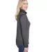 A4 Apparel NW4010 Ladies' Tonal Space-Dye Quarter- in Charcoal side view