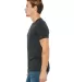 BELLA+CANVAS 3413 Unisex Howard Tri-blend T-shirt in Char blk triblnd side view