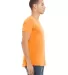 BELLA+CANVAS 3413 Unisex Howard Tri-blend T-shirt in Orange triblend side view
