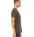 BELLA+CANVAS 3413 Unisex Howard Tri-blend T-shirt in Brown triblend side view