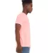 BELLA+CANVAS 3413 Unisex Howard Tri-blend T-shirt in Pink triblend side view