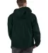 Champion Clothing CO200 Packable Jacket in Dark green back view